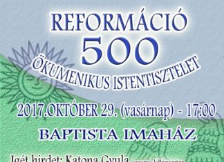 Közösen emlékeztek a város protestánsai