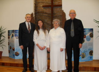 Bemerítés a Gyáli Új Élet Baptista Gyülekezetben