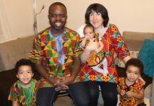 Boldogság hangok nélkül: az afrikai férfi és győri felesége három gyermeket nevel Nádorvárosban