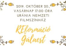 Október a reformáció hónapja