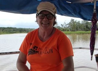 Fülöp Viktória baptista misszionárius Braziliában