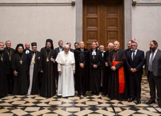 A MEÖT küldöttsége is találkozott Ferenc pápával