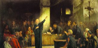 KörösFői-Kriesch Aladár festménye az 1568. évi Tordai országgyűlésről