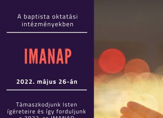 Imanap a baptista oktatási intézményekben