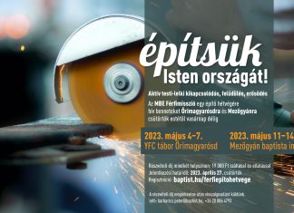 Építsük Isten országát! Férfi építő hétvége