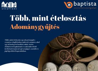 Több, mint ételosztás: komplex program a hajléktalanokért