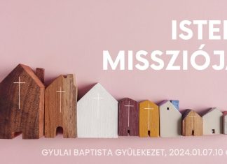 2024. jan. 7. – Isten missziója (Missio Dei) – Merényi Zoltán – Gyula