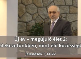2024. 01. 14. délelőtti istentisztelet // Mészáros Kornél – Újpest
