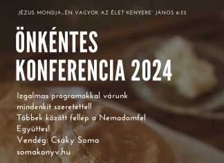 MEGHÍVÓ ÖNKÉNTESKONFERENCIÁRA