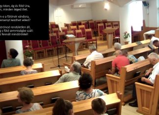 2024. 08. 11. – Istentisztelet – Boros Dávid – Bp. József utca
