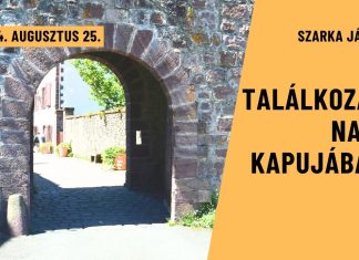 2024. 08. 25. – Szarka János – Találkozás Nain kapujában – Debrecen Új Remény