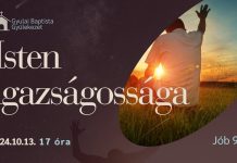 2024. 10. 13. – Isten igazságossága – Merényi Zoltán – Gyula
