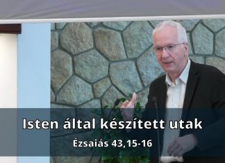 2025. 05. 18. délelőtti istentiszelet // Grész Gábor – Újpest