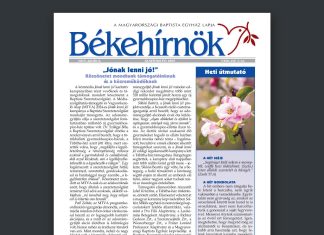 Békehírnök CXIX. évf. 7. sz. – 2025. április 6.