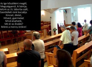 2025. 07. 13. – Istentisztelet – Macher Tivadar – Bp. József utca