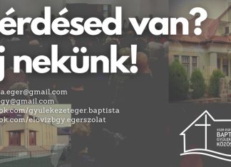 Bemerítési Istentisztelet – 2025.07.20. – Zentai László – Eger
