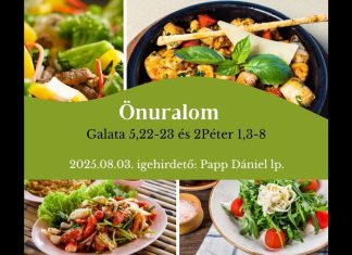 Papp Dániel – Önuralom (2Péter 1,3-8) – 2025.08.03. – Nyíregyháza