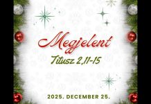 Papp Dániel – Karácsonyi istentisztelet – Megjelent (2025.12.25.) – Nyíregyháza