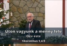 2025. 12. 31. óévi istentisztelet // Mészáros Kornél – Újpest