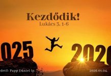 Papp Dániel – Kezdődik (Lukács 3,1-6) (2026.01.04.) – Nyíregyháza
