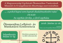 Ökumenikus lelkészi (és munkatársi) missziói konferencia Révfülöpön