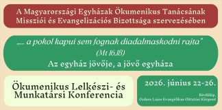 Ökumenikus lelkészi (és munkatársi) missziói konferencia Révfülöpön