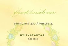Húsvéti kirakodóvásár a Baptista házban!