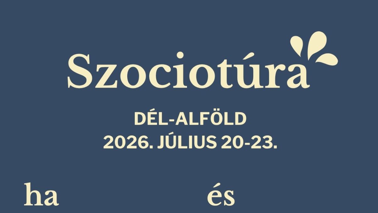 Szociotúra fiataloknak, 2026. július 20–23.