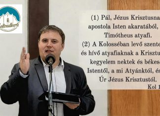 Istentisztelet – 2026. 05. 10. – Széll Csaba – Soltvadkert