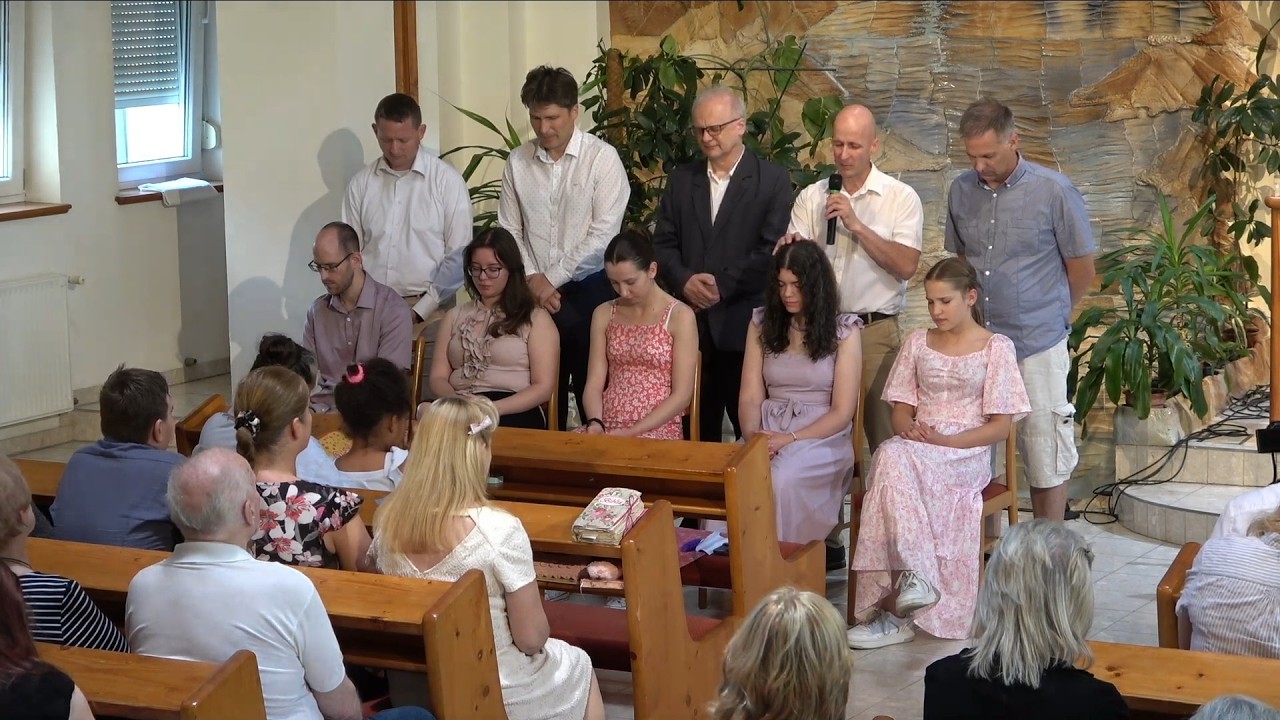 2026.05.31. A bemerítkezés jelentései (Révész László) – Bemerítési Istentisztelet – Kecskemét