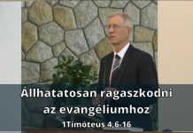 2026. 06. 14. délelőtti istentisztelet // Csuhai József – Újpest