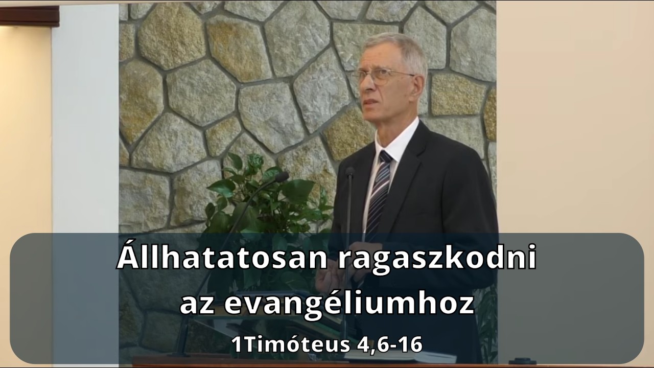 2026. 06. 14. délelőtti istentisztelet // Csuhai József – Újpest