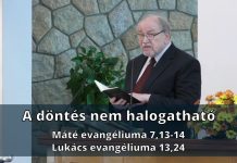 2026. 05. 31. délelőtti istentisztelet // Marosi Nagy Lajos – Újpest