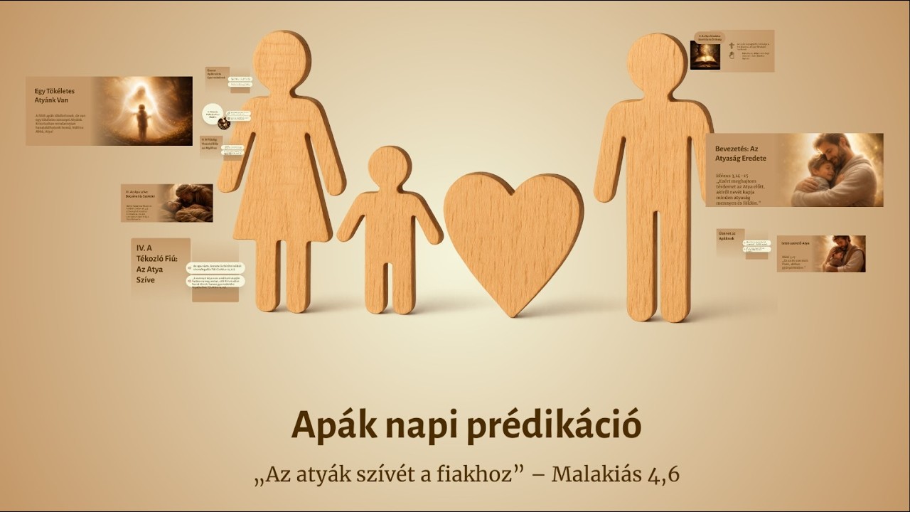 Apák napi prédikáció – Kovács Dániel – 2026.06.21. – Székesfehérvár