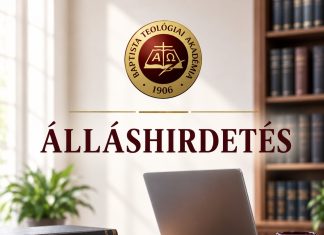 A Baptista Teológiai Akadémia állást hirdet az alábbi részmunkaidős munkakörre: