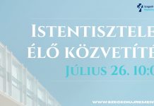 Istentisztelet – Sipos Márk- 2026.07.26. – Szeged Új Remény