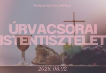 2026.08.02 – Úrvacsorai Istentisztelet – Makra Zsolt – Nyírbátor