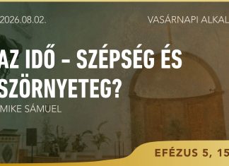 Az idő – Szépség és szörnyeteg? – Mike Sámuel – 2026.08.02. – Bp. Wesselényi utca