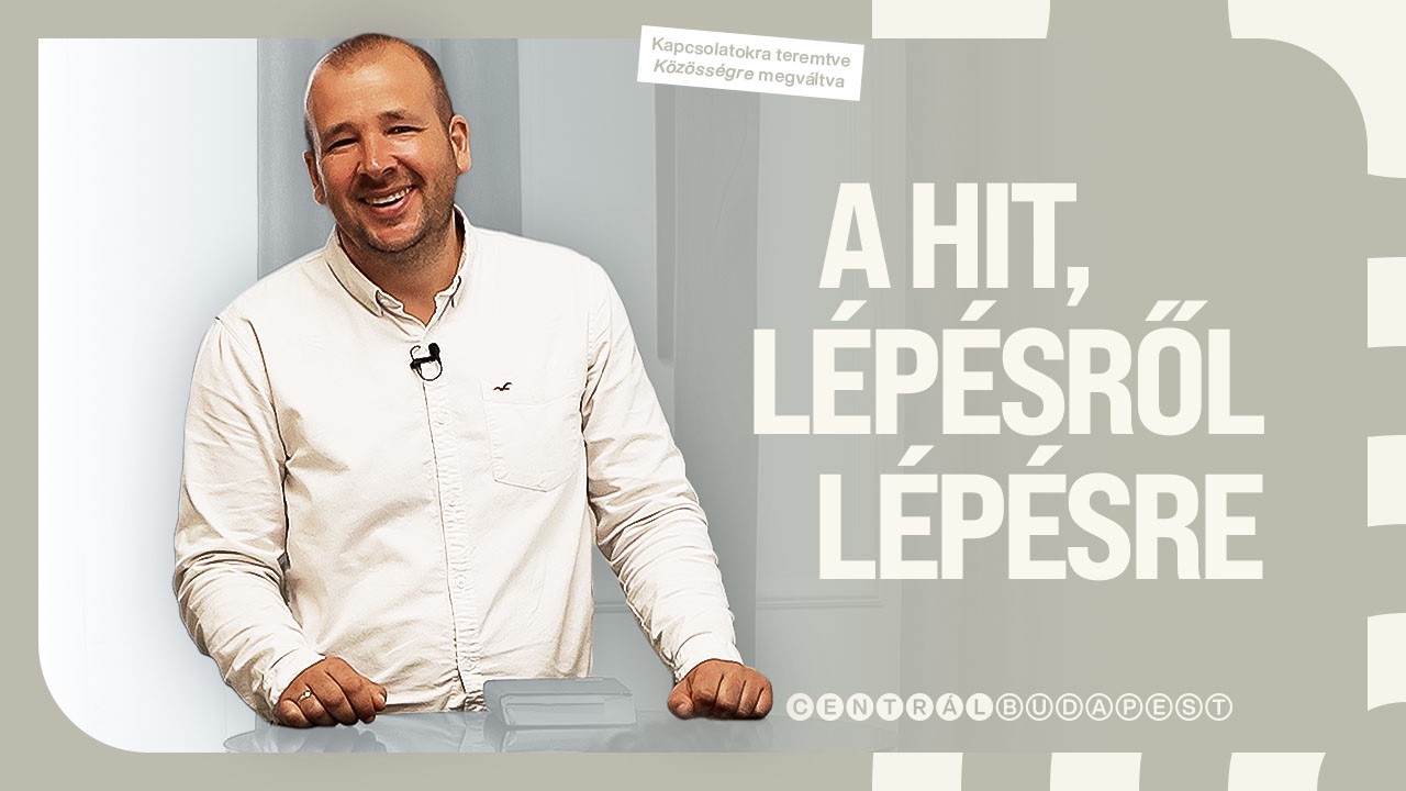 2026. 08. 09. – A Hit, Lépésről Lépésre | Boros Dávid | Centrál Budapest