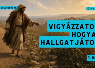 2026. 08. 16. – Tóth Sándor – Vigyázzatok, hogyan hallgatjátok! (1. rész) – Debrecen Új Remény