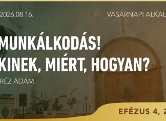 Munkálkodás! Kinek, miért, hogyan? – Réz Ádám – 2026.08.16. – Bp. Wesselényi utca