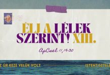 2026. 08. 30. – Az Úr keze velük volt – Az apostolok cselekedetei 11,19-30 – Molnár Ambrus – Szigetszentmiklós