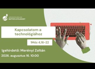 Kapcsolatom a technológiához – Merényi Zoltán – 2026.08.16. – Székesfehérvár
