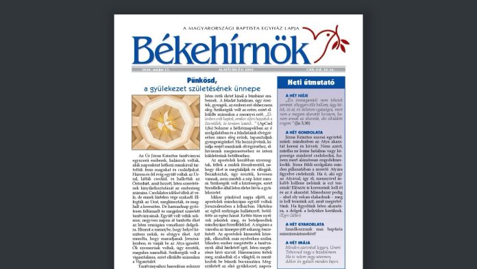Békehírnök 2026. május 17.