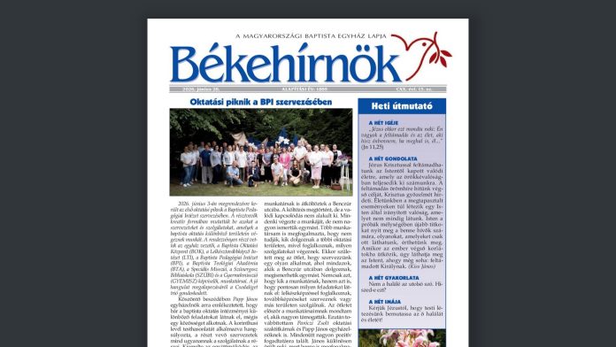 Békehírnök 2026. június 28.