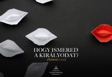 2026. 09. 13. – Dr. Pafkó Tamás: Hogy ismered a Királyodat? – Debrecen Trinity