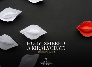 2026. 09. 13. – Dr. Pafkó Tamás: Hogy ismered a Királyodat? – Debrecen Trinity