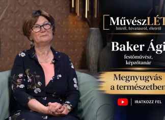 MűvészLÉT: Baker Ági festőművész