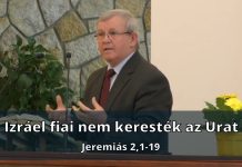 2026. 10. 25. délelőtti istentisztelet // ifj. Kulcsár Tibor – Újpest