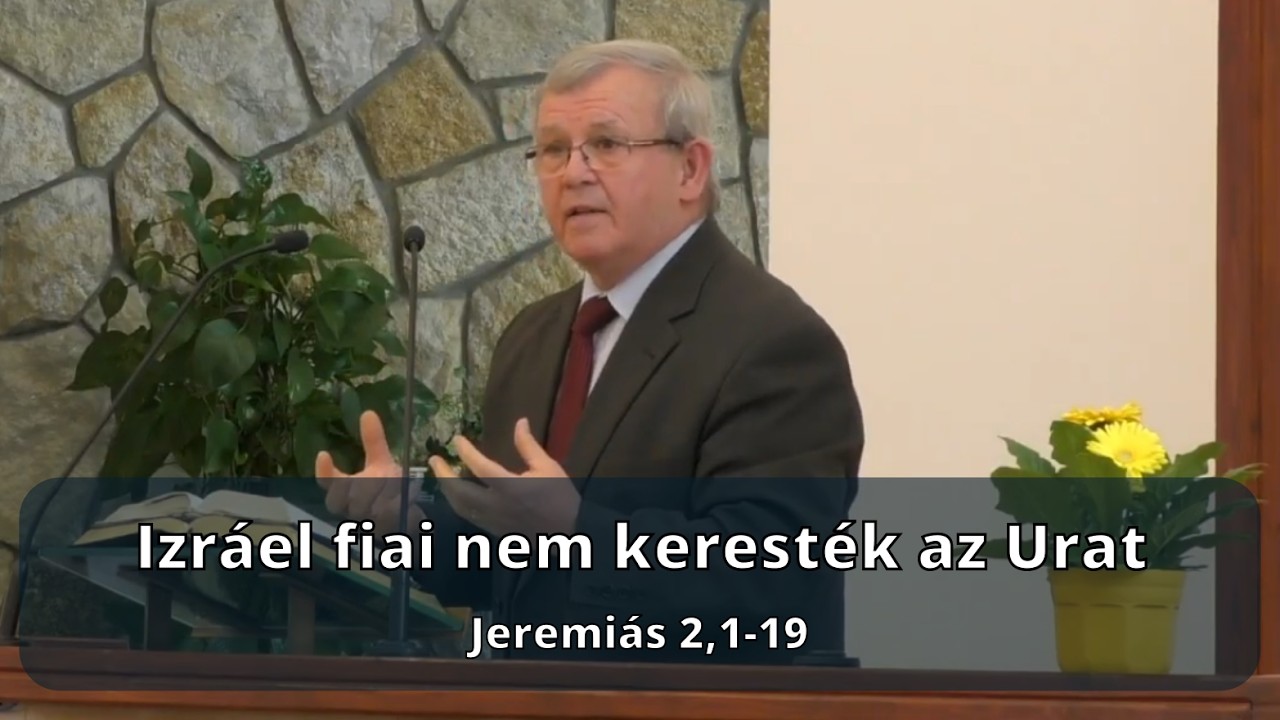 2026. 10. 25. délelőtti istentisztelet // ifj. Kulcsár Tibor – Újpest
